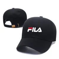 在飛比找蝦皮購物優惠-斐樂 Fila男女通用扣背棒球帽帶緊身全帽
