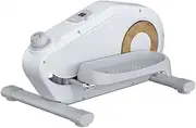 Household Seated Pedal Exerciser Foot Circulation Machine, Under Desk Elliptical Stepper, Multi-Level Adjustment, Magnetic Flywheel, Uniform Resistance