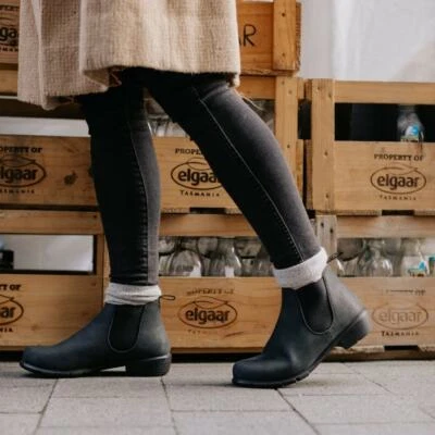 Blundstone 1971 Women's Ankle Short Boots (WP Lthr, Slip Resist, Light Weight)
