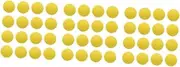 JOINPAYA B Foam Balls Outdoor Balls for Balls Games Balls Stress Reducing Balls Colored Soft Yellow Eva