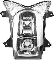 Motorcycle Front Headlight Head Light Lamp Housing Assembly Compatible With KAWASAKI ER-6N 2009 2010 ER6N 09 10