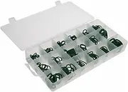 530Pcs Sealing Gasket Assortment Kit for Automotive and Applications for Compressor and Pipe Sealing Gasket