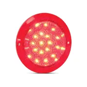 LED Autolamps Red Stop Tail Light Red Lens 21 LED Lamp 12 Volt Bulk