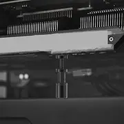 Zunetsutock Anti Sag Stable Alloy GPU Stand Bracket - GPU Sag Bracket, Prevention | Creative Jack Shape Graphics Card Accessories, Holder Support for Firm and Reliable Stand