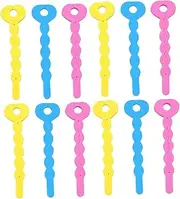Beaupretty 24pcs Sponge Curl Stick for Hair Roller Natural Curling Sponge Strips Hair Beauty Tools Non-heating for Travel and Sleep Random