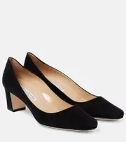 [Manolo Blahnik] Manolo Blahnik Okkatopla 50 suede pumps AU 10 black