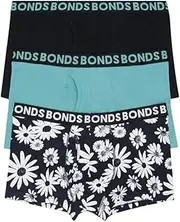 [Generic] 12 X Mens Everyday Trunks Underwear Flower Multi Black Undies
