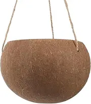 NOLITOY Coconut Shell Hanging Planter Indoor Plant Pots Hanging Flower Pot Holder for Garden Decor Home Decor