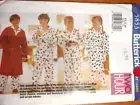 Butterick Pattern 5853 Children Girls Boys Robe Belt Top Pants Size XS S M Uncut