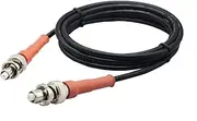 1Pcs 5000V SHV RP-BNC Male Head to RPBNC Male Socket RG58U 5KV Coaxial Jumper Tail Fiber(1M)