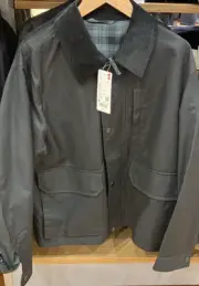 UNIQLO Utility Short Blouson Black Japan Size M (US S) Cotton material 470117