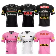 Mens Rugby League Jerseys 2024 NRL Panthers Premership Jersey Custom Sport Shirt