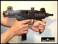 在飛比找Yahoo!奇摩拍賣優惠-晶予玩具槍~檢便宜KWC單連發UZI烏茲衝鋒槍金屬升級CO2