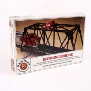 _ Bachmann Ho Scale Blinking Bridge Brand New Old Stock