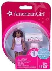 Mega Bloks American Girl Series 1 Purple Passion #4 Mini Collectible Figure