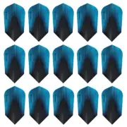 5 New Sets Harrows Sonic X Slim Dart Flights – Ships w/ Tracking - Aqua