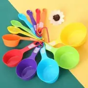 12Pcs Tablespoons Measuring Cup Set Plastic PP Graduated Measure Spoon US