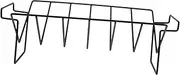 CANIGHT Outdoor Grill Kit Rotisserie Basket Camping Stove Grill Rack Tool Holder Cooking Shelf Portable BBQ Rack Non-Stick Metal Cooking Surface