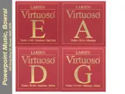 Larsen Virtuoso Violin Strings 4/4 Set (Medium/Ball End)
