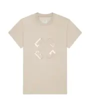 Givenchy Sequin Embellished Crewneck T-Shirt pumice beige