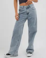 [Rip Curl] Rip Curl Women's Aggie Relaxed Jeans in Vintage Blue Size 20 20 Vintage Blue