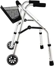 Lightweight Wheel Rollator Walker For Children With Cerebral Palsy Child Standing Frame Rehab Walker Training Frame Walking Aid Height Adjustable With Seat
