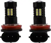 Gyorwst 2X Canbus H8 3030 21Smd Led Drl Daytime Running Fog Light Bulbs for Superb