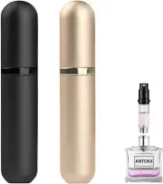 Perfume Travel Refillable Bottle Atomiser - 2-Pack 5ML Perfume Atomizer, Perfum