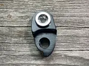 BIKE BICYCLE FRAME REAR DERAILLEUR HANGER DROPOUT ROAD MTB #48 BLACK WITH SCREW