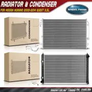Radiator & AC Condenser Cooling Kit for Nissan Murano 2009-2014 Quest V6 3.5L (for: Nissan)