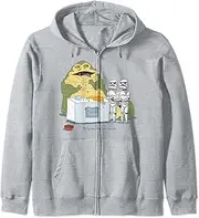 [STAR WARS] Jabba The Hutt Taco Tuesday Bring Me The Hot Sauce Zip Hoodie