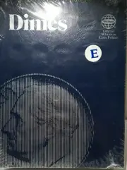 Whitman Plain Dime No Dates coin folder Album 9043 holder