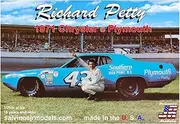 Salvinos JR Model 1/25 NASCAR 1971 Plymouth Road Runner 43 Richard Petty Plastic Model SJMRPCP1971D