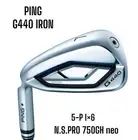 Lefty PING G440 Iron 5 P Set of 6 N.S.PRO 750GH neo Left
