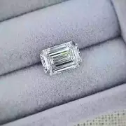 Natural Lab grown Emerald Cut 3 Ct Diamond Certified for Making Jewellery & Ring