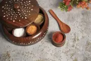Handicraft Premium Pakka Sheesham Wood Masala Box | Spice Box