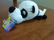 Digger's Mini FatHedz Plush Dog Toy 7-Inch PANDA NWT