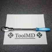 Snap-on Tools USA NEW PEARL BLUE 3/8" Drive Long Flex Head Ratchet FHLFD80A