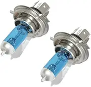 Bulb H4 12V 60/55W P43T Super White 2 Unit Car Motorcycle