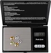 Digital Mini Scale - WEIGH Scale High Precision Diamond Gemstone Digital Scales Auto Calibration （no Battery） (DK46008N-A 100g * 0.01g)