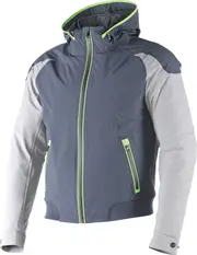 Dainese Paddock, textile jacket D-Dry , color: Grey/Light Grey/Green , size: 64