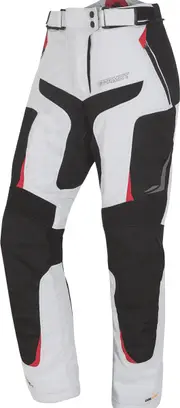 Germot X-Air Evo Pro, textile pants waterproof , color: Light Grey/Black/Red , size: 4XL