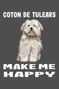 在飛比找博客來優惠-Coton de Tulear Make Me Happy: