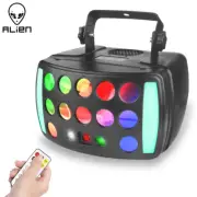 DJ Disco Derby Beam 4IN1 Stage Light Red Green Laser Patterns Strobe Dynamic Mar