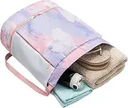 Swim Bag,Waterproof Drawstring Backpack - Dry Wet Separation Waterproof Drawstring Bag for Beach, Swimming, Hiking, Gym, Pool