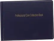 GRADENEVE Coin Collecting Book Coin Collection Storage Album Organizer for Stamps Items Design for Collectors and Enthusiasts