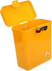 BUGUUYO Motorcycle Tool Box Storage Bumper Side Mount Lock Stylish Tool Case for Accessories Water Bottles Ropes Men's Motorbike