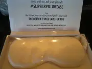 Pottery Barn Slip Silk Eye Mask white New in Box