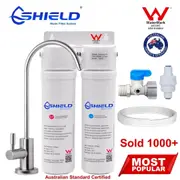 Twin Undersink Drinking Water Filter System 2 Stages Quick Change AU Standard