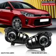 FIT FOR Kia Rio 2017-2019 halogen Bumper light Front fog lights Assembly 2PCS